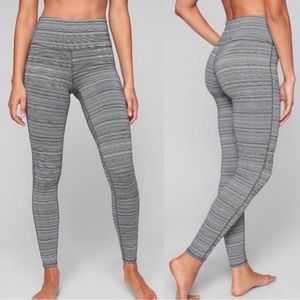 Athleta High Rise Jacquard Chaturanga Tight Size S